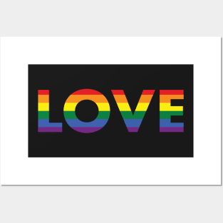 Love Is Love LGBTQ Pride Posters and Art